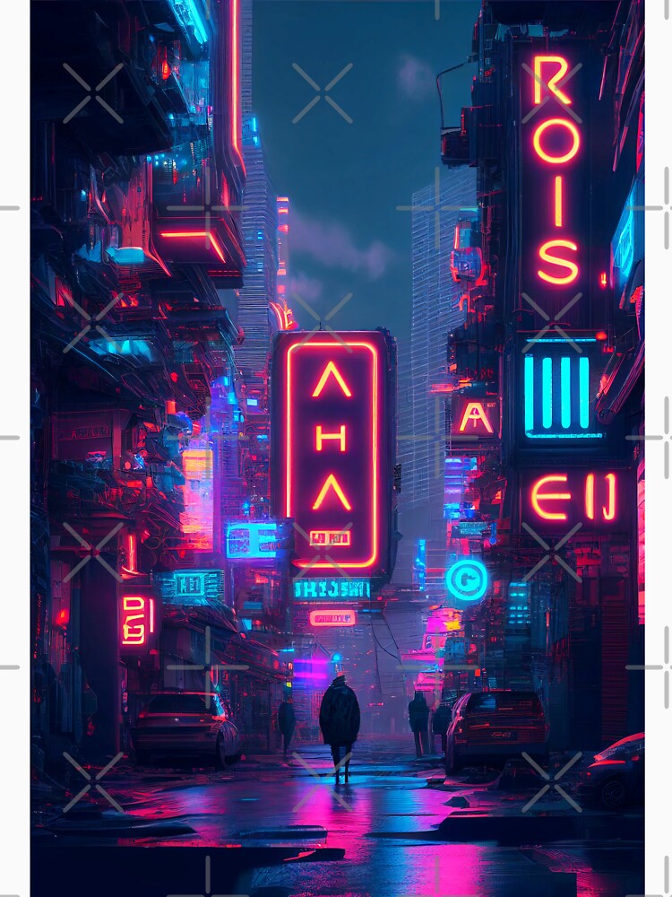 Cyberpunk City T-Shirts, Hoodie, Sweatshirt