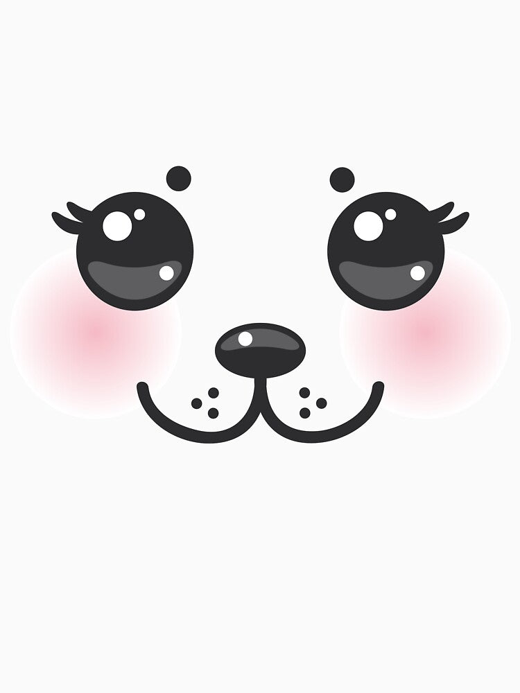 Kawaii Animal Face by M3G4MERCH T-Shirts, Hoodie, Sweatshirt | BlankRebels.com (Image 3)