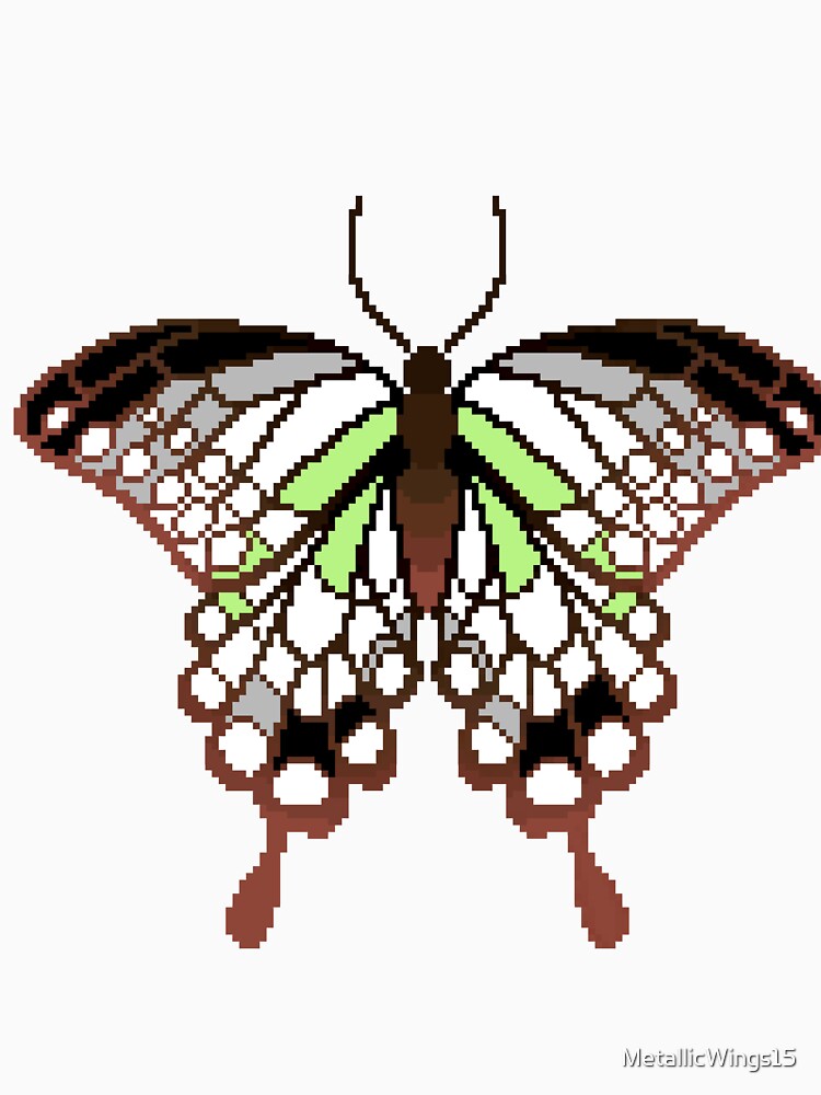 Agender Pride Butterfly by MetallicWings15 T-Shirts, Hoodie, Sweatshirt | BlankRebels.com (Image 3)