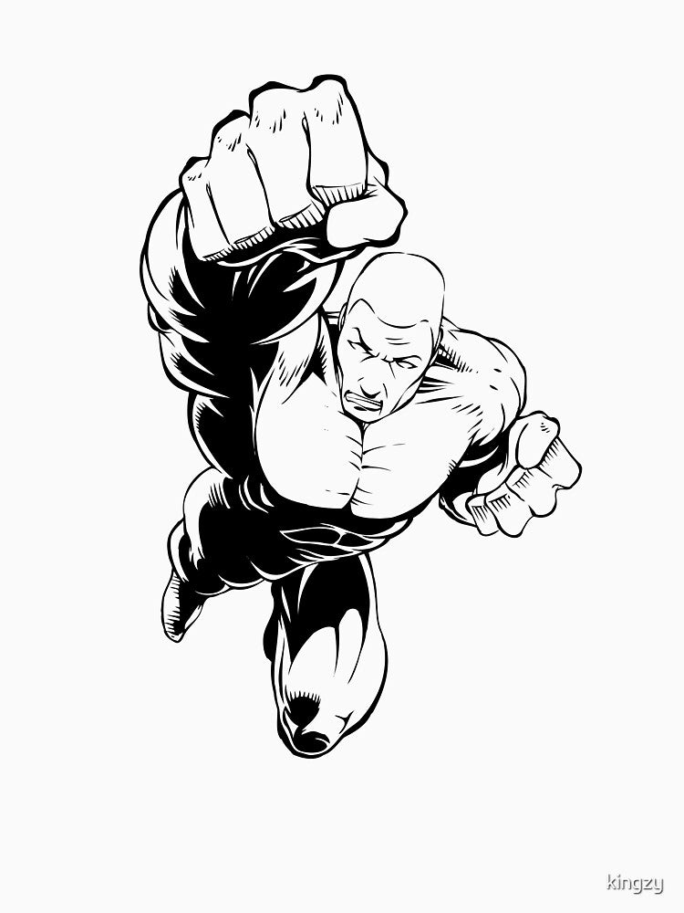 Superhero by kingzy T-Shirts, Hoodie, Sweatshirt | BlankRebels.com (Image 3)