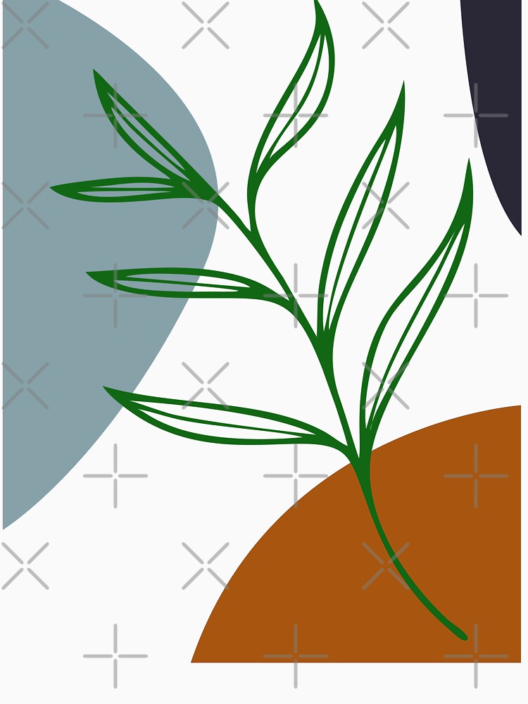 Boho Botanical Modern Minimal by sutja T-Shirts, Hoodie, Sweatshirt | BlankRebels.com (Image 3)