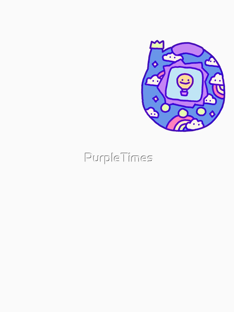Blue Tamagotchi by PurpleTimes T-Shirts, Hoodie, Sweatshirt | BlankRebels.com (Image 3)