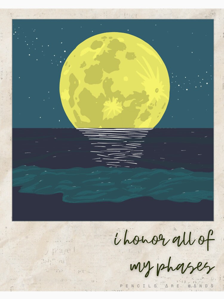 Moon Phase Affirmation by pencilsarewands T-Shirts, Hoodie, Sweatshirt | BlankRebels.com (Image 2)