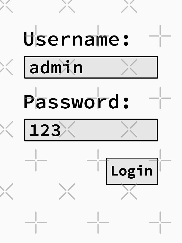 Login Form, Username Admin Password 123, Software Developer, Software Engineer, Computer Science, Programmer,... (Image 3)