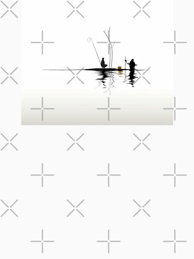 Minimalist digital abstract stick figure art by Feluceo T-Shirts, Hoodie, Sweatshirt | BlankRebels.com (Image 2)