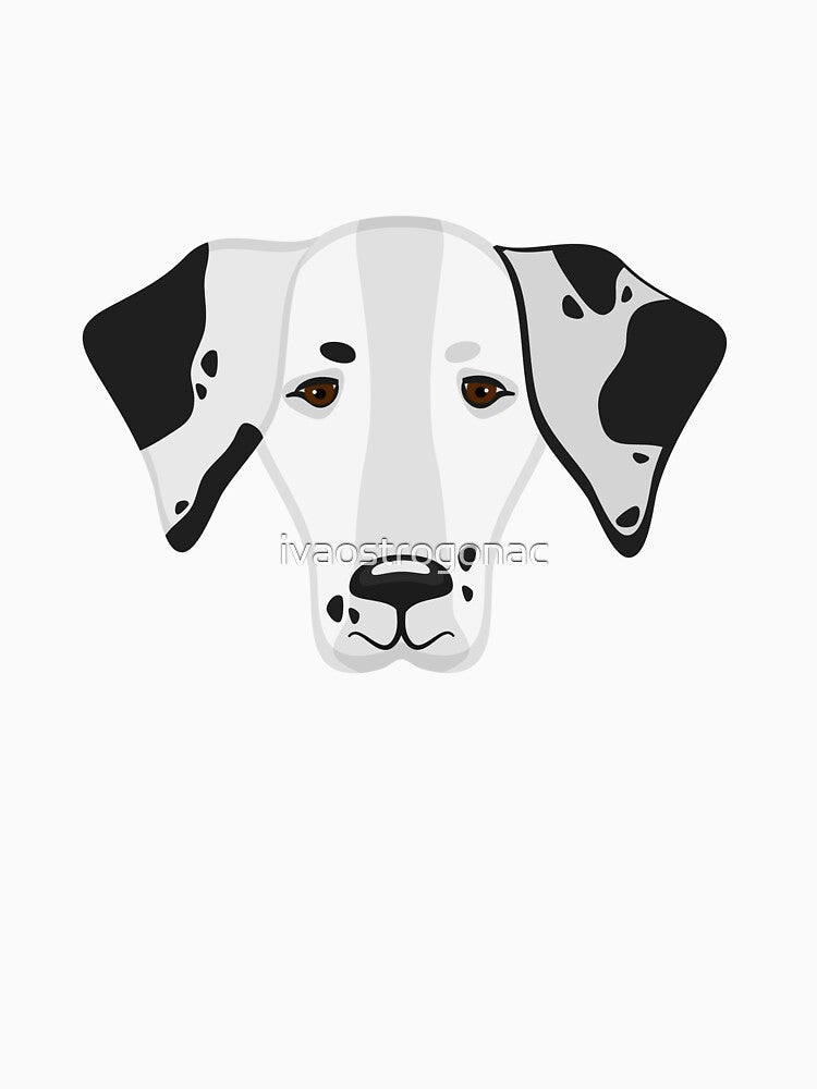 Adorable Dalmatian Dog Cute Sticker Design T-Shirt Hoodie by ivaostrogonac Sweatshirt | BlankRebels.com (Image 3)