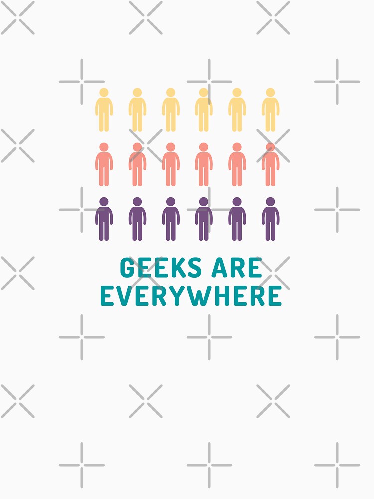 Geeks are everywhere |  GEEKS RULE THEIR WORLD by Le Plus Three