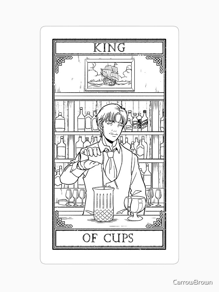 Carrow's Tarot - King of Cups by CarrowBrown T-Shirts, Hoodie, Sweatshirt | BlankRebels.com (Image 3)
