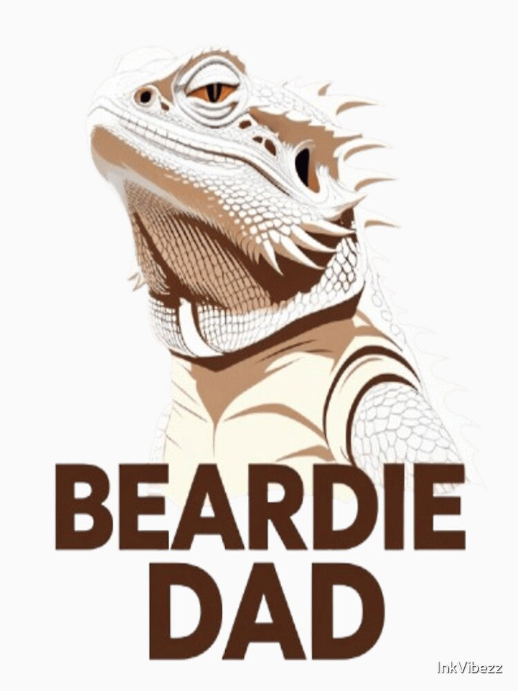 Beardie Dad – Simple Bearded Dragon Owner Gift by InkVibezz T-Shirts, Hoodie, Sweatshirt | BlankRebels.com (Image 3)