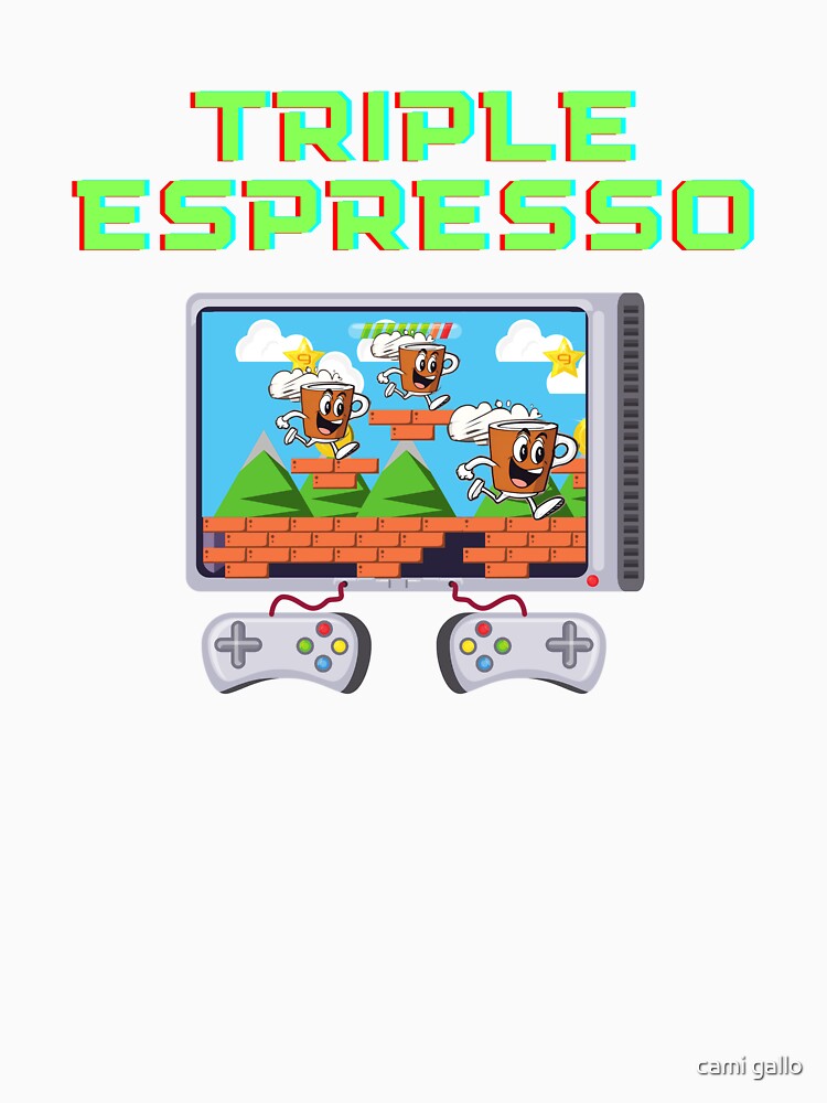 TRIPLE ESPRESSO VIDEOGAME by cami gallo