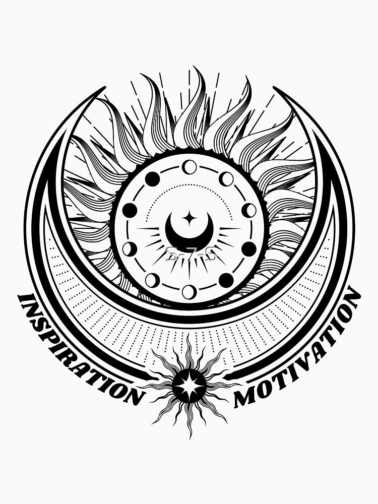 Mystic Sun & Moon Phases – Inspiration & Motivation T-Shirts, Hoodie, Sweatshirt