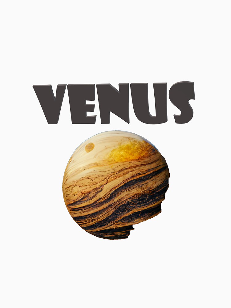 The planet venus in space. by Maniock T-Shirts, Hoodie, Sweatshirt | BlankRebels.com (Image 3)