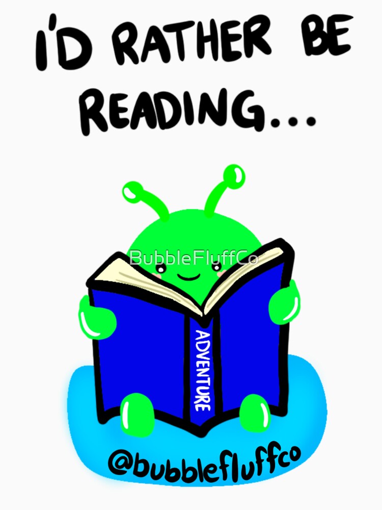 Bookworm by BubbleFluffCo T-Shirts, Hoodie, Sweatshirt | BlankRebels.com (Image 3)