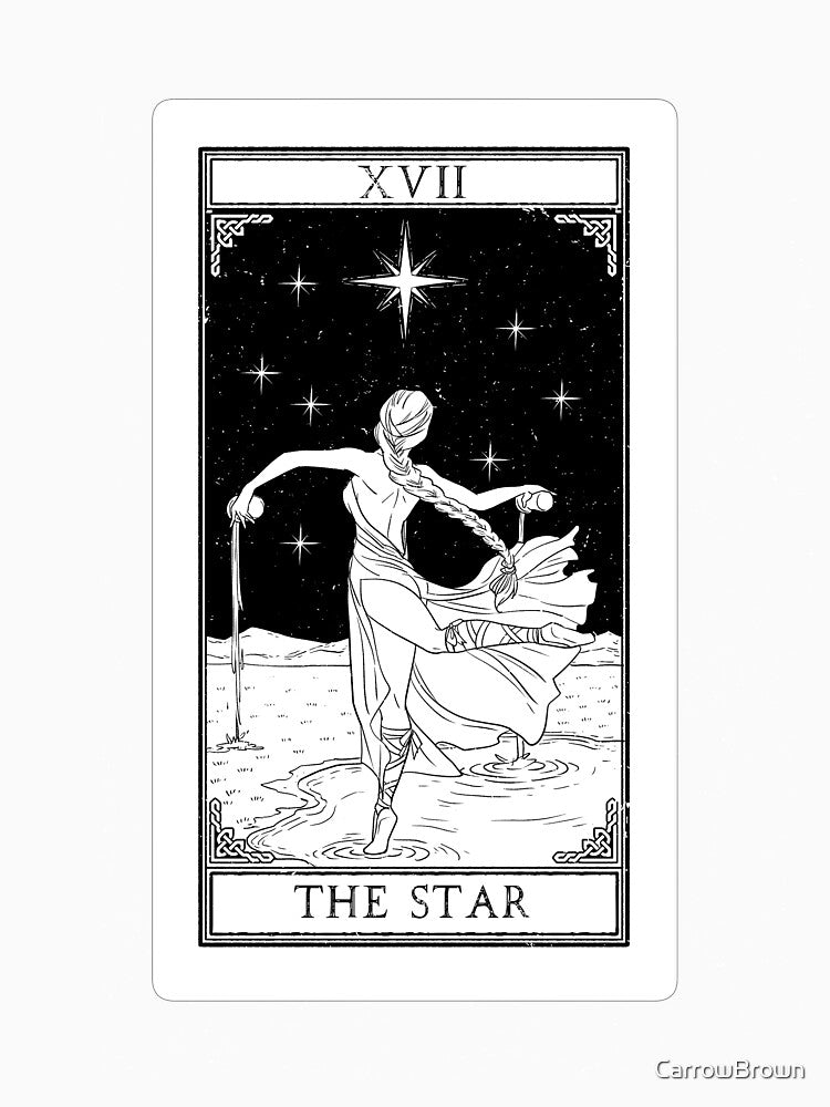 Carrow's Tarot - The Star by CarrowBrown T-Shirts, Hoodie, Sweatshirt | BlankRebels.com (Image 3)
