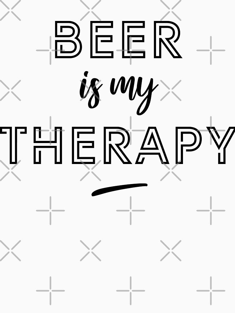 Beer is my therapy by lepetitcalamar T-Shirts, Hoodie, Sweatshirt | BlankRebels.com (Image 3)