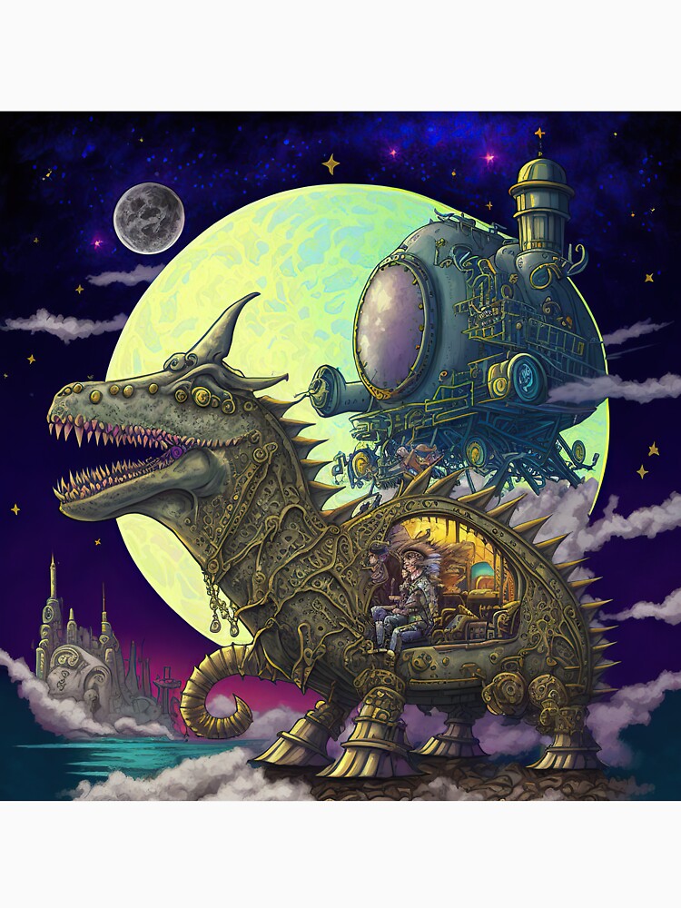 Dinocasa (dinosaur house) by IA-Power T-Shirts, Hoodie, Sweatshirt | BlankRebels.com (Image 3)