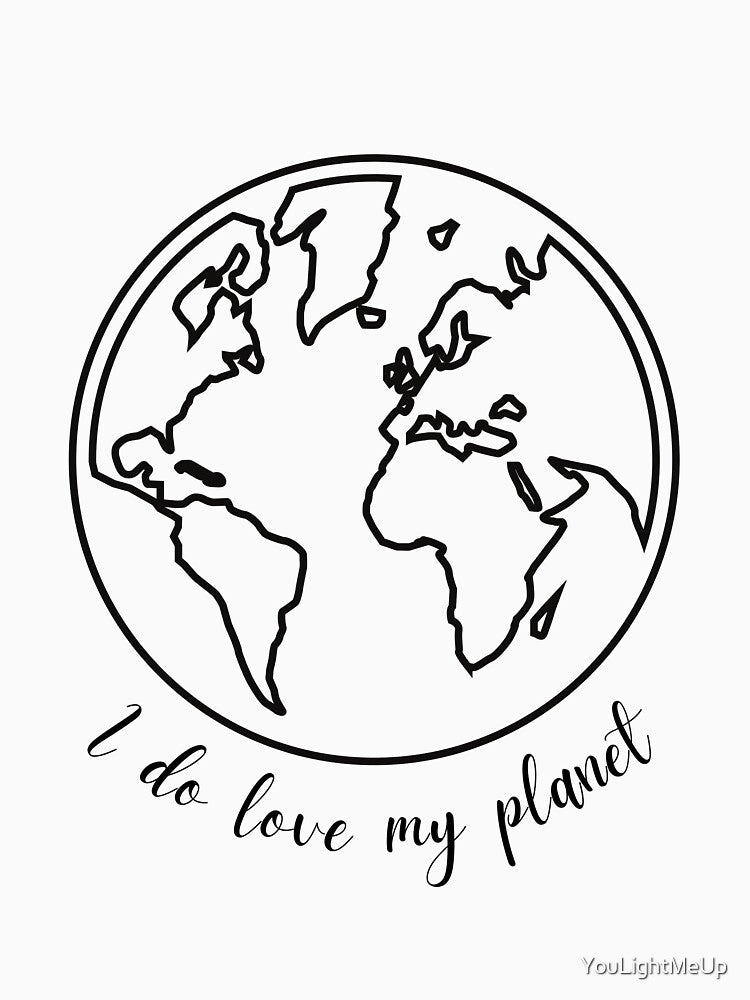 I do love my planet by YouLightMeUp T-Shirts, Hoodie, Sweatshirt | BlankRebels.com (Image 3)
