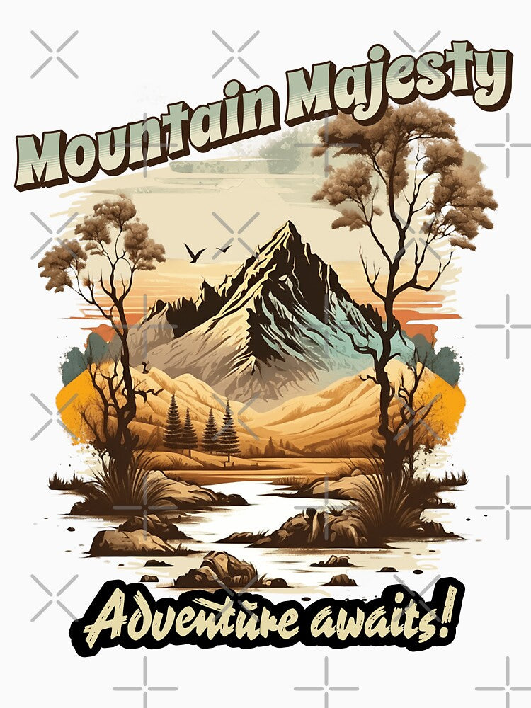 Mountain Majesty Adventure Awaits by Saim776 T-Shirts, Hoodie, Sweatshirt | BlankRebels.com (Image 3)