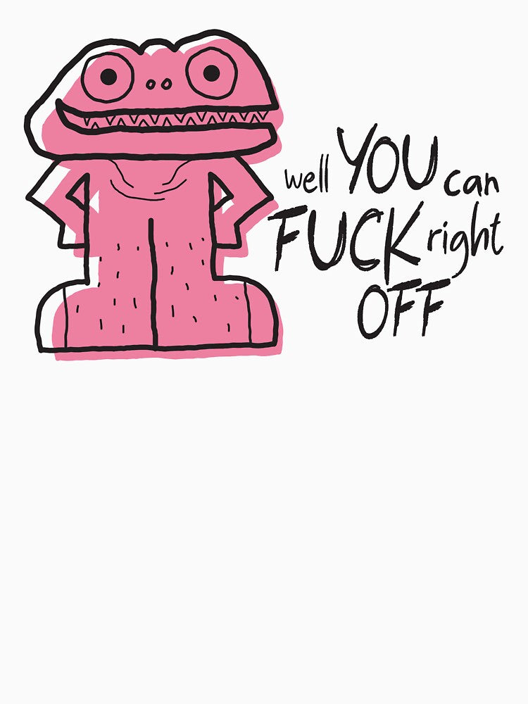 Cute Monster Says Fuck Off by LordAutmnBottom T-Shirts, Hoodie, Sweatshirt | BlankRebels.com (Image 3)
