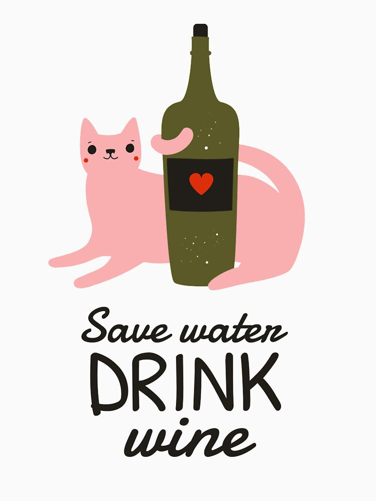 Save water drink wine by K-Boutiques T-Shirts, Hoodie, Sweatshirt | BlankRebels.com (Image 3)