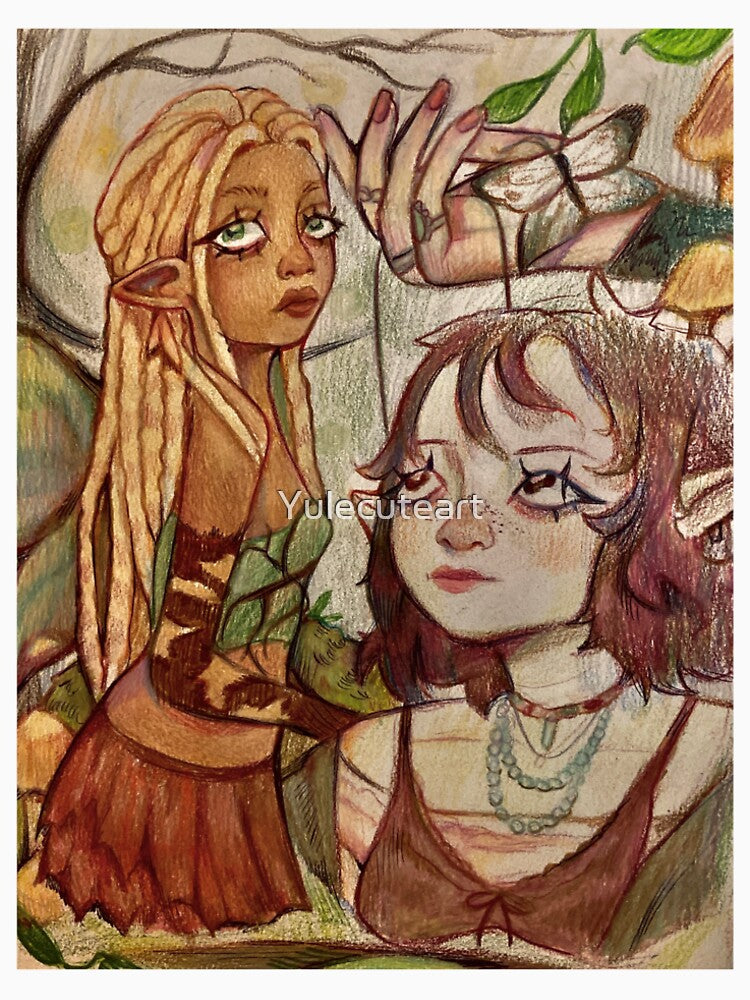 fairy grunge aesthetic by Yulecuteart T-Shirts, Hoodie, Sweatshirt | BlankRebels.com (Image 2)