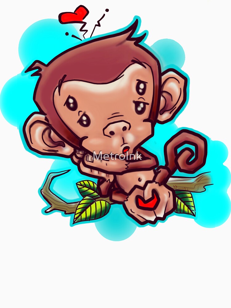 Four Eyed Monkey by MetroInk T-Shirts, Hoodie, Sweatshirt | BlankRebels.com (Image 3)