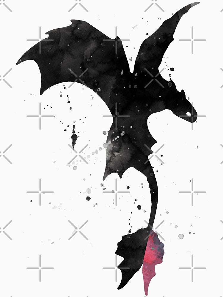 Splatter Toothless Dragon by mrsalbert T-Shirts, Hoodie, Sweatshirt | BlankRebels.com (Image 3)
