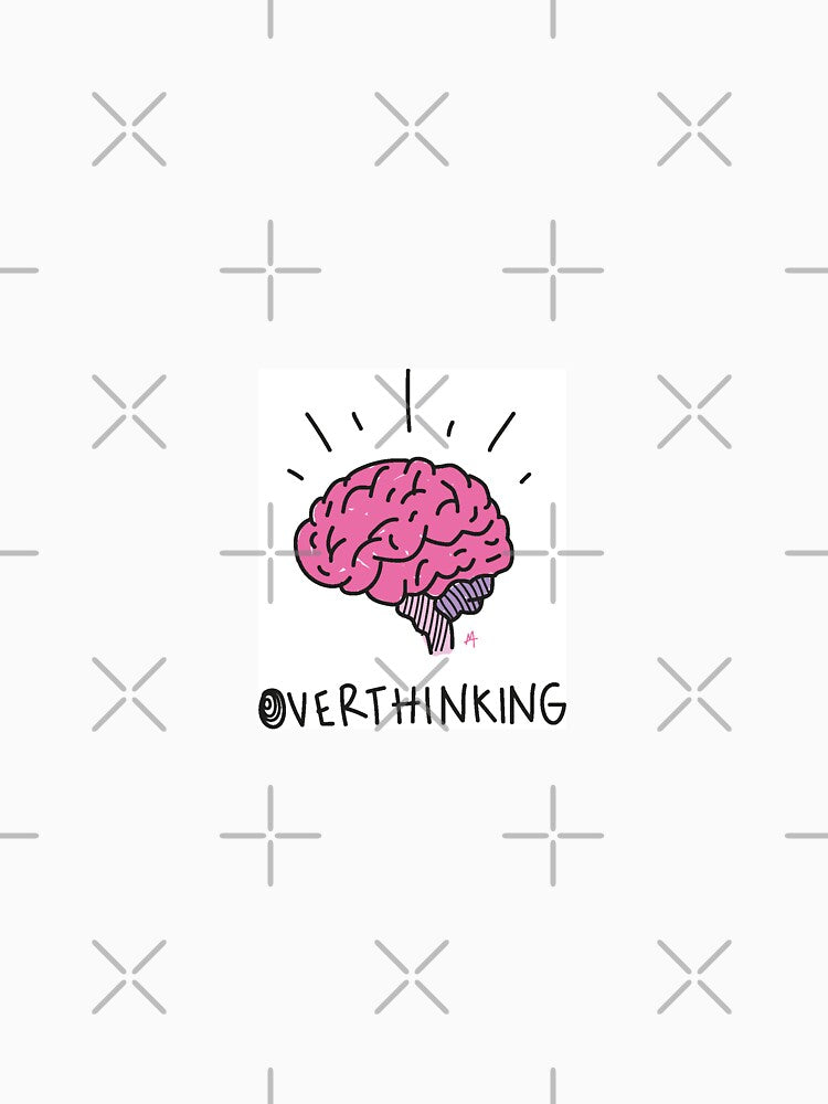 OVERTHINKING by twenties-art T-Shirts, Hoodie, Sweatshirt | BlankRebels.com (Image 3)