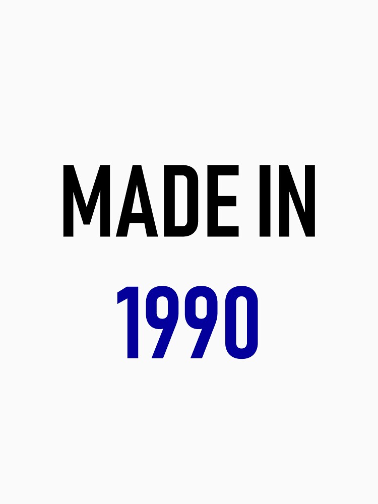 Made in 1990 by Lingo Shop T-Shirts, Hoodie, Sweatshirt | BlankRebels.com (Image 3)
