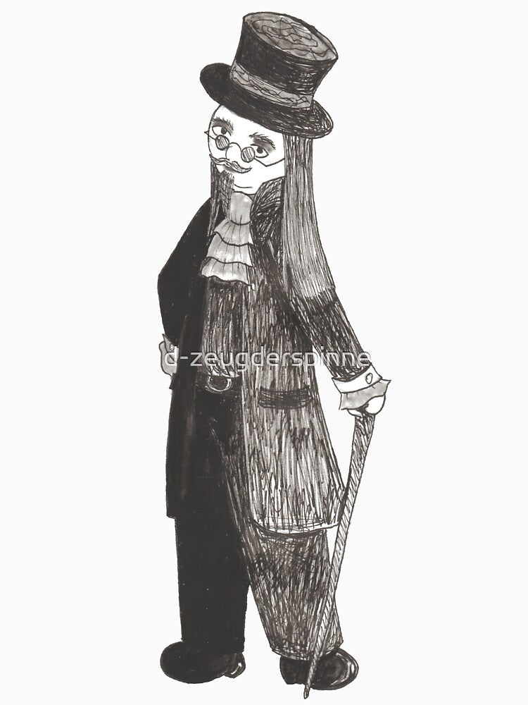 Romantic Chubby Goth by d-zeugderspinne