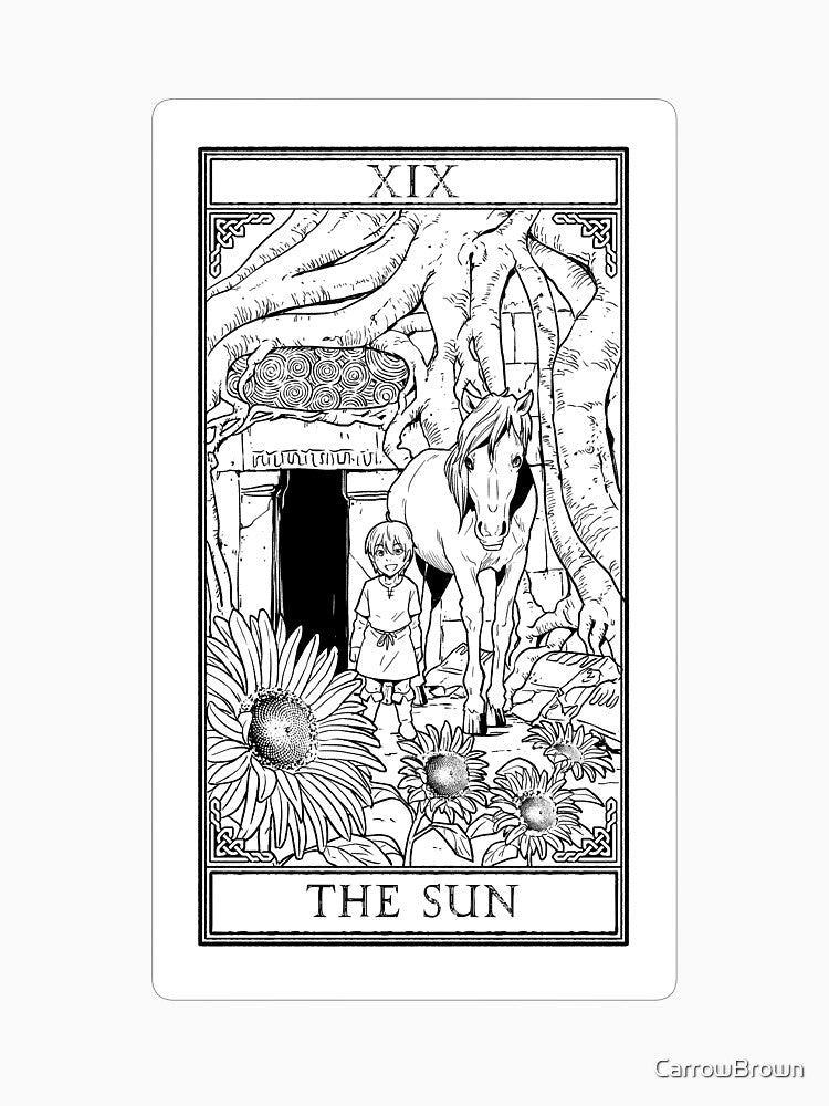 Carrow's Tarot - The Sun by CarrowBrown T-Shirts, Hoodie, Sweatshirt | BlankRebels.com (Image 3)