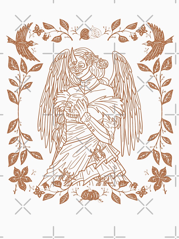Skeleton Fairy Grunge Fairycore Aesthetic Gothic by MeadowLoom T-Shirts, Hoodie, Sweatshirt | BlankRebels.com (Image 3)