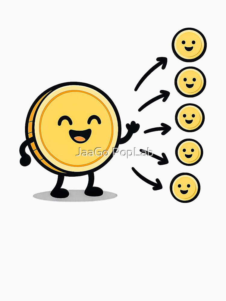 Compound Interest Cartoon Sticker – Investor’s Pop Lab by JaaGo PopLab T-Shirts, Hoodie, Sweatshirt (Image 3)
