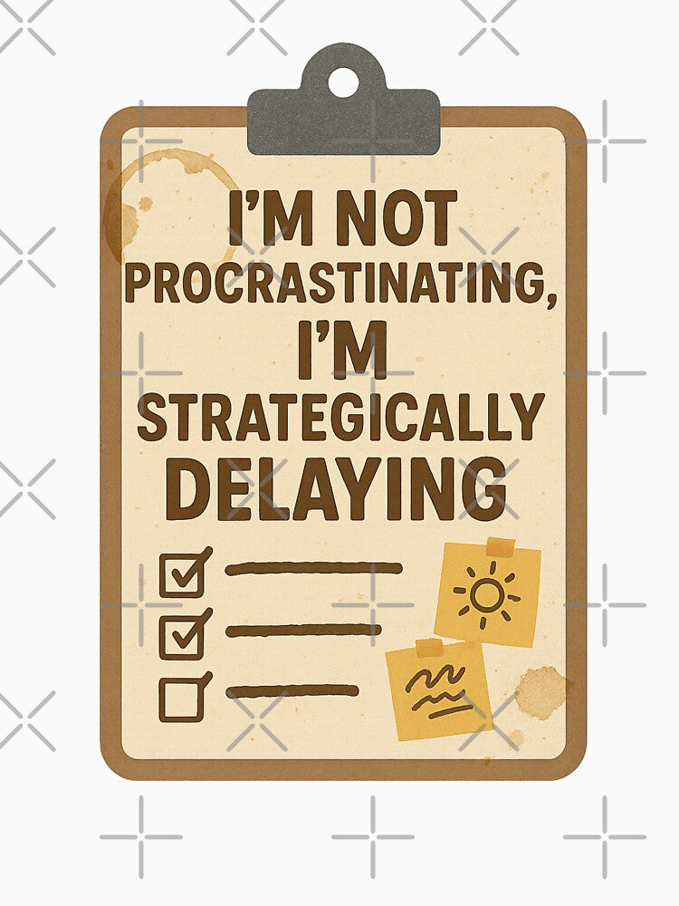 Certified Strategic Delayer by MadeByF T-Shirts, Hoodie, Sweatshirt | BlankRebels.com (Image 3)