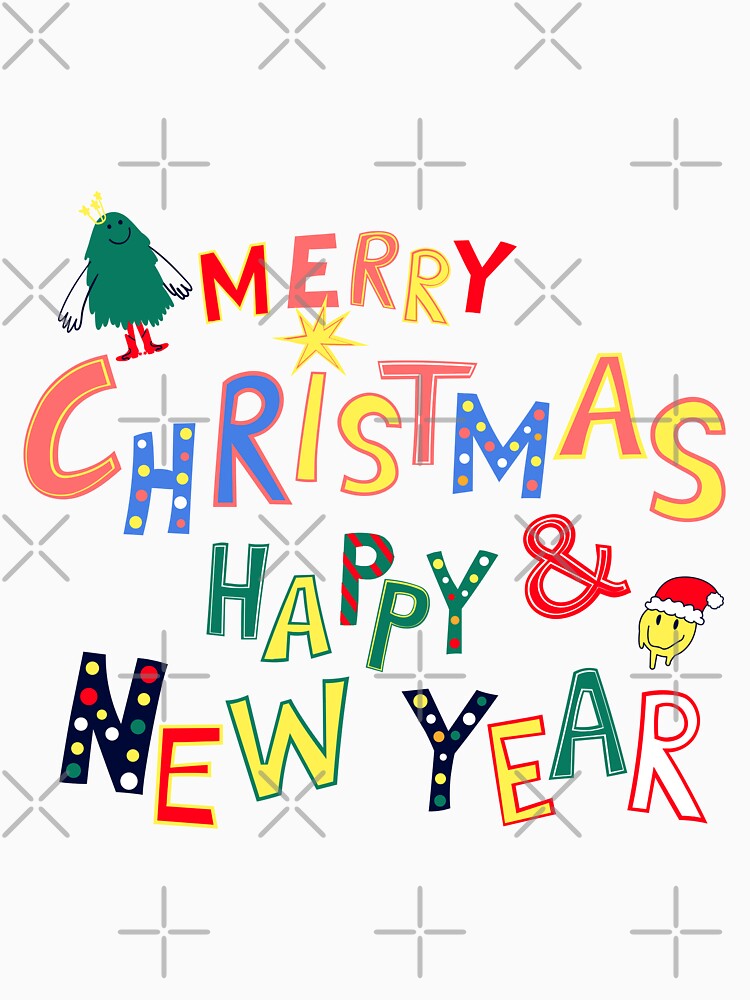 Merry christmas and happy new year by CreativaNook T-Shirts, Hoodie, Sweatshirt | BlankRebels.com (Image 3)