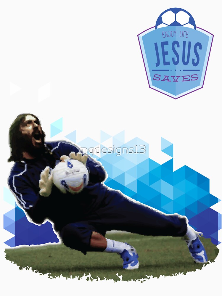 Jesus Saves. (Soccer) by mqdesigns13