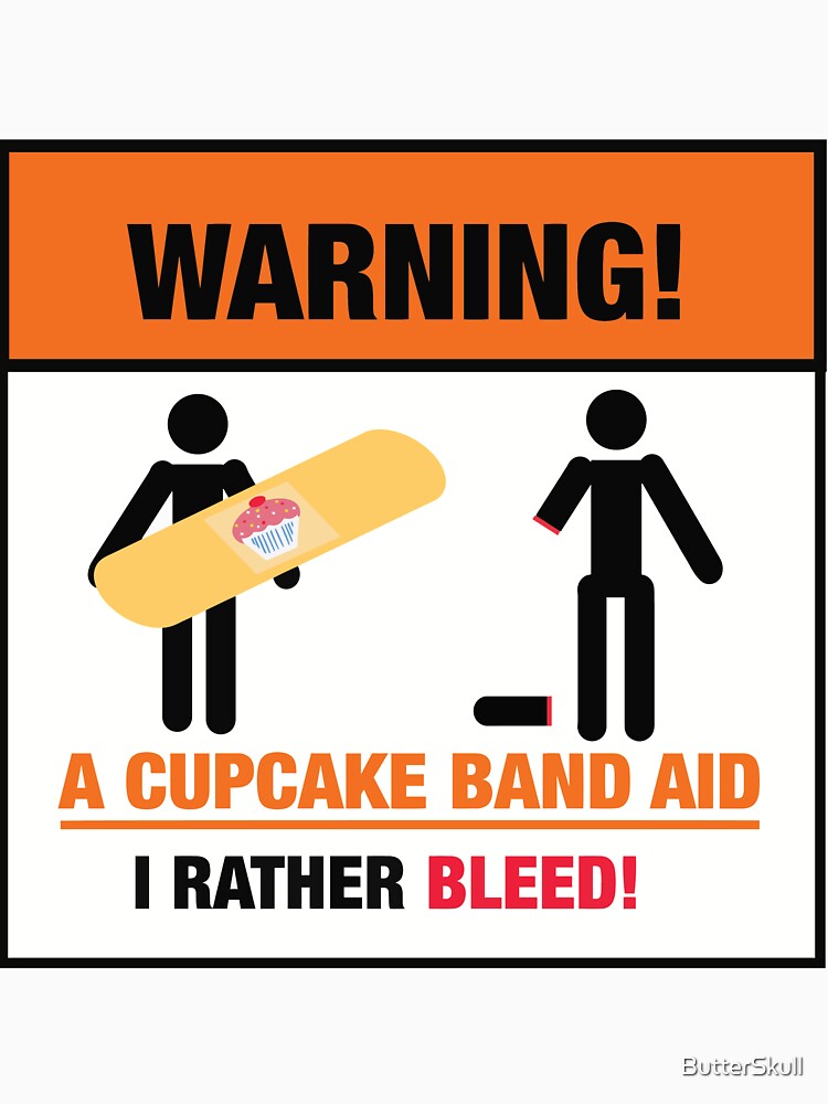 WARNING!: I Rather Bleed! by ButterSkull T-Shirts, Hoodie, Sweatshirt | BlankRebels.com (Image 3)