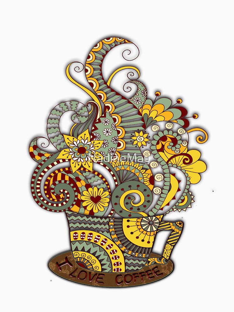 Artistic hand-drawn doodle Art by NadineMay T-Shirts, Hoodie, Sweatshirt | BlankRebels.com (Image 3)
