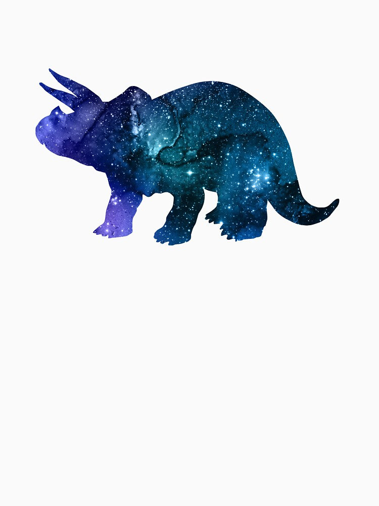 Artistic Dinosaur Silhouette (Triceratops) by GwendolynFrost T-Shirts, Hoodie, Sweatshirt | BlankRebels.com (Image 3)