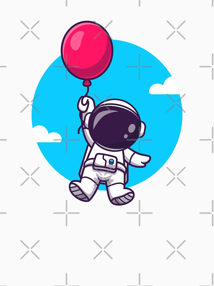 Astronaut With Balloon by KandMe T-Shirts, Hoodie, Sweatshirt | BlankRebels.com (Image 3)