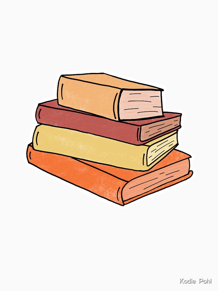 Warm Book Stack by Kodie  Pohl T-Shirts, Hoodie, Sweatshirt | BlankRebels.com (Image 3)