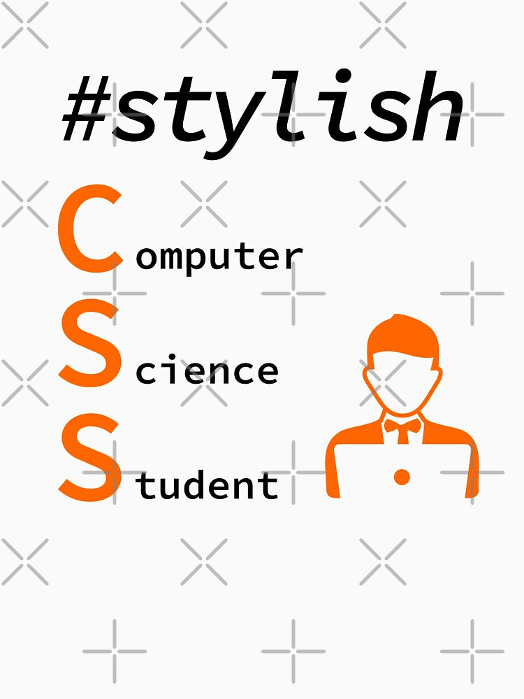 Stylish Computer Science Student, Programmer, Software Engineer, Programming Humor, HTML, Light by Max-Wear... (Image 3)