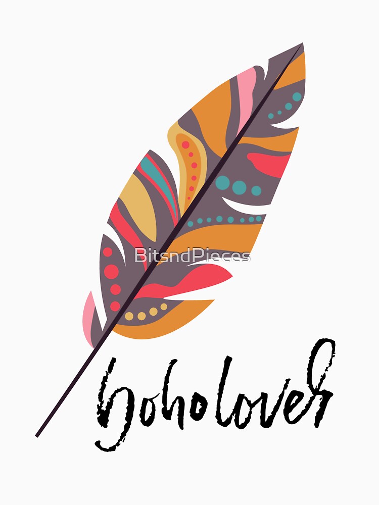 Boho  Feather Design by BitsndPieces
