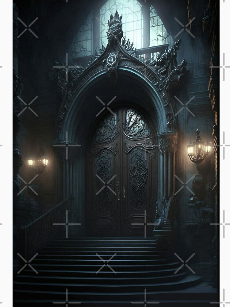 Gothic Castle Doorway by rukesdesigns T-Shirts, Hoodie, Sweatshirt | BlankRebels.com (Image 3)