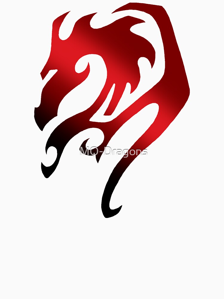 Dragon Stencil Red by MQ-Dragons T-Shirts, Hoodie, Sweatshirt | BlankRebels.com (Image 3)