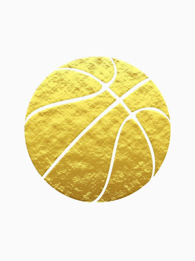 Abstract Basketball Design - Motivational Sports - Yellow Gold by Gaming x Sports T-Shirts, Hoodie, Sweatshirt (Image 3)