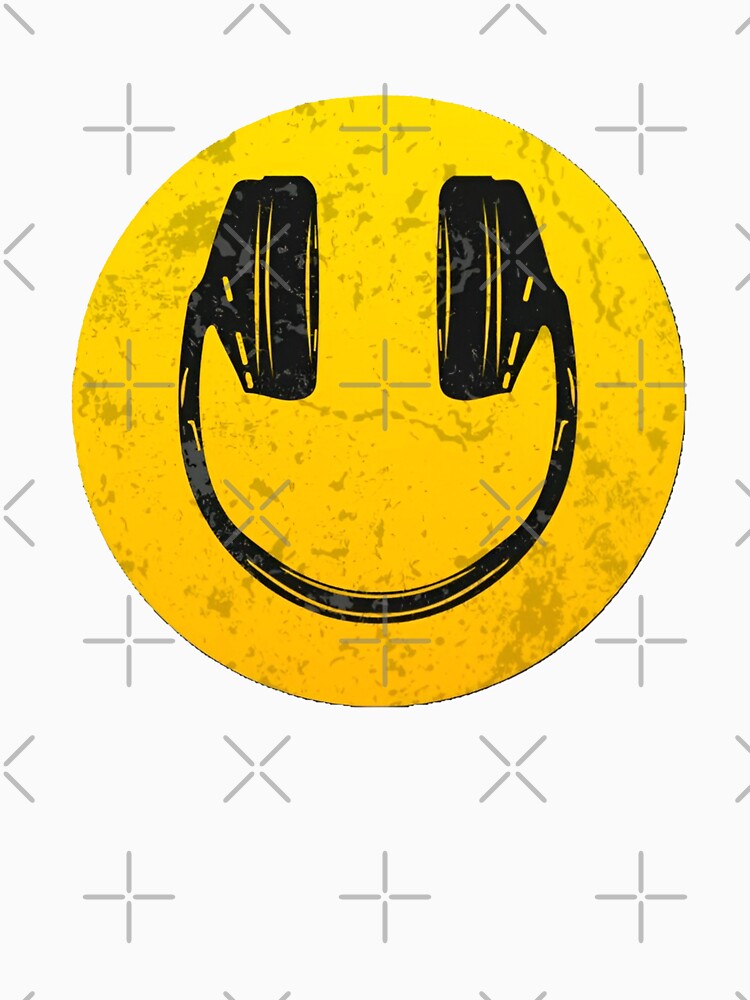 Smiley Headphones by Johnnytshrt T-Shirts, Hoodie, Sweatshirt | BlankRebels.com (Image 3)