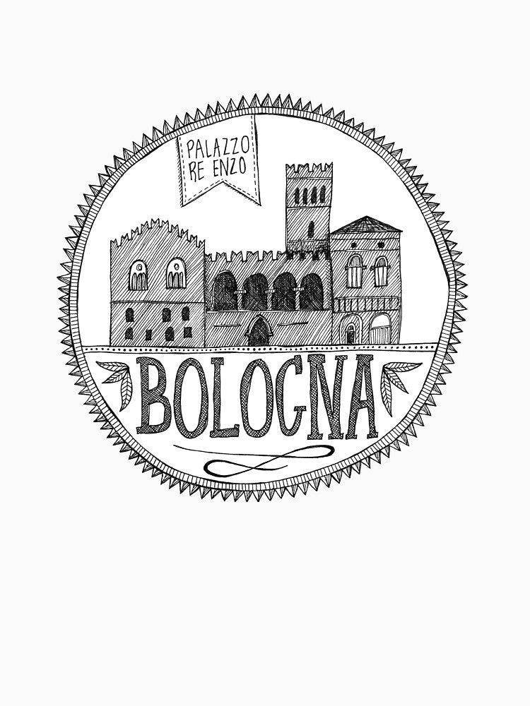 Palazzo Re Enzo, Bologna by Stacey Oldham T-Shirts, Hoodie, Sweatshirt | BlankRebels.com (Image 3)