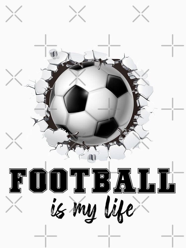 Football is my life by TopDesignArt T-Shirts, Hoodie, Sweatshirt | BlankRebels.com (Image 3)