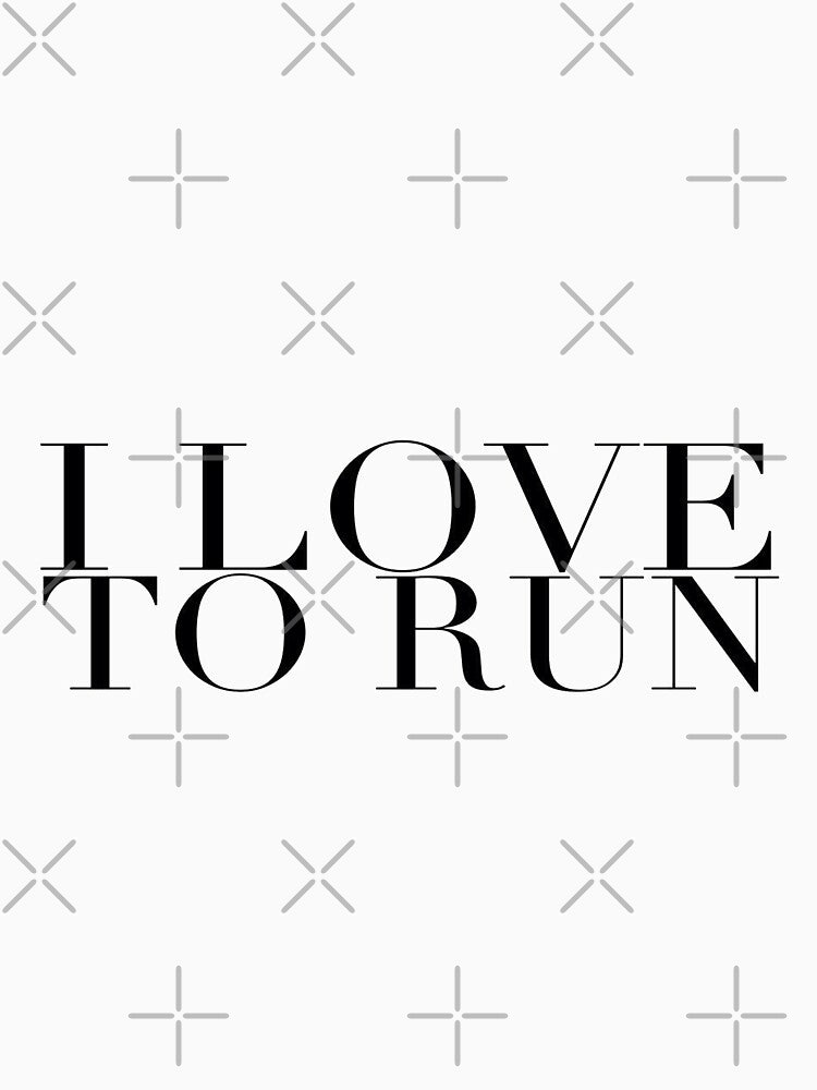 I Love to Run in Black by KirstenJRenfroe T-Shirts, Hoodie, Sweatshirt | BlankRebels.com (Image 3)